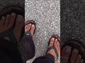 Attended a color run. Yes in sandals. lots of regret #halloween  #polygel #toenails