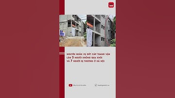 Nguyên nhân vụ đứt cáp thang vận làm 10 người thương vong ở Hà Nội | TTGĐ #shorts