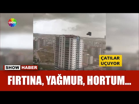 Baharı beklerken fırtına koptu!