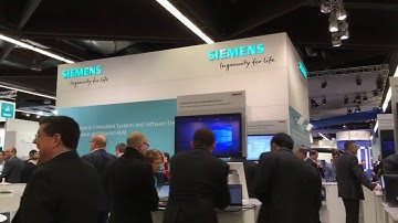 Embedded World 2019 Siemens Booth