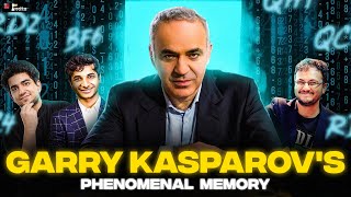 Garry Kasparov's astounding chess memory