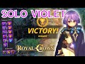 วิ่งเดี่ยวเข้าเส้นชัย (Violet Solo Gameplay | Royal Crown)