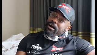 'YOU A******. GET THE F*** OUT' - DERECK CHISORA LOSES IT IN INTERVIEW/ TALKS USYK, HEARN, AJ FIGHT