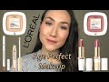 L'Oreal NEW AGE PERFECT Makeup Application, Wear Test, Full Review