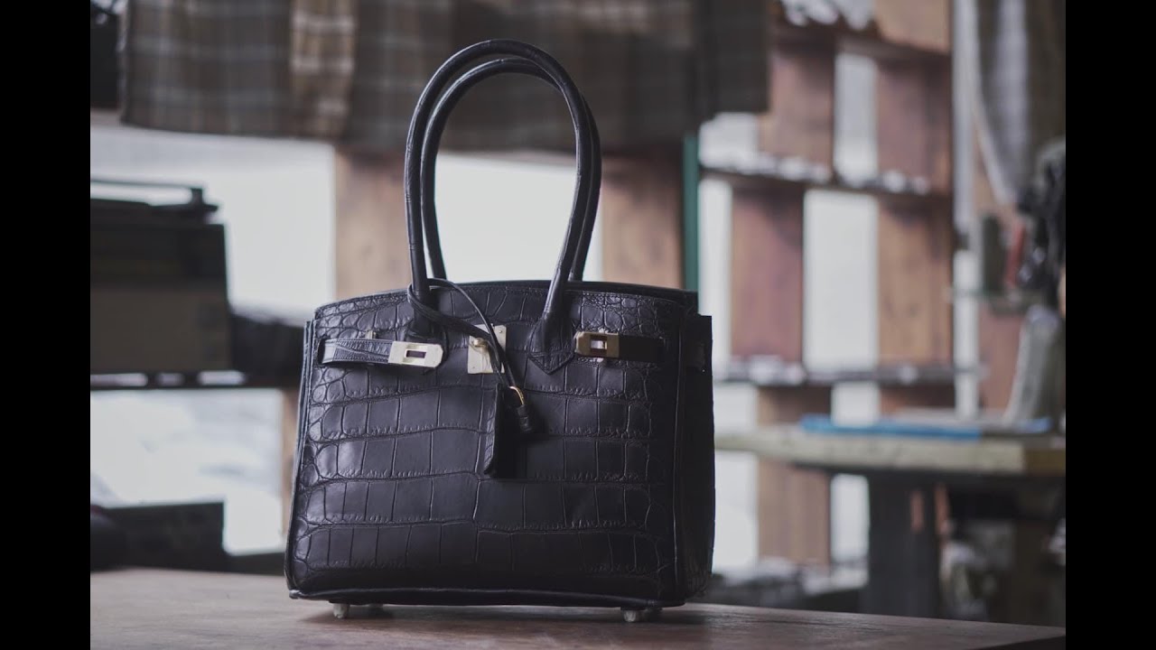 How to Make Hermes Birkin Leather Bag // Part 2 ------ DIY 