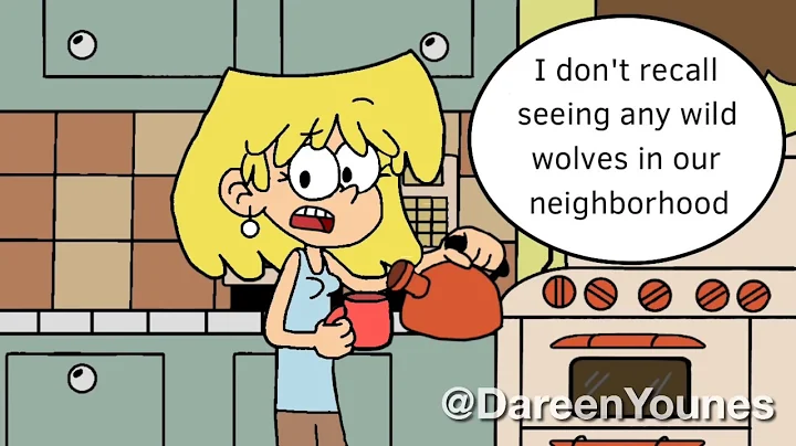 Werewolf Leni attacks Lori! Loud House