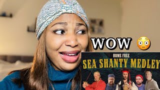 REACTING TO HOME FREE - SEA SHANTY MEDLEY | Amazing (WOW)