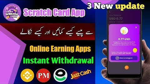 Scratch card app payment proof | lucky scratch card app | scratch app payment proof