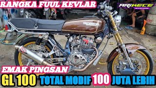 GL 100 MODIF SAMPAI 100 JUTA RANGKA FULL KEVLAR