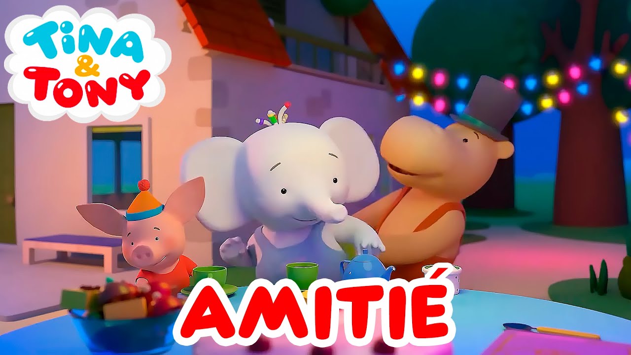 Les meilleurs épisodes sur l'amitié | Tina & Tony | Dessin animé