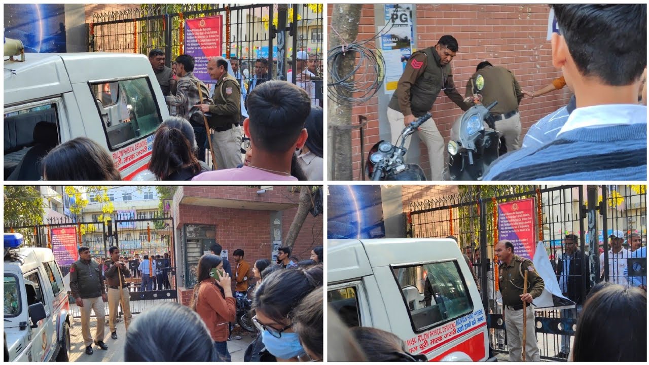 Pgdav College Fest Turned into a Police Fest !