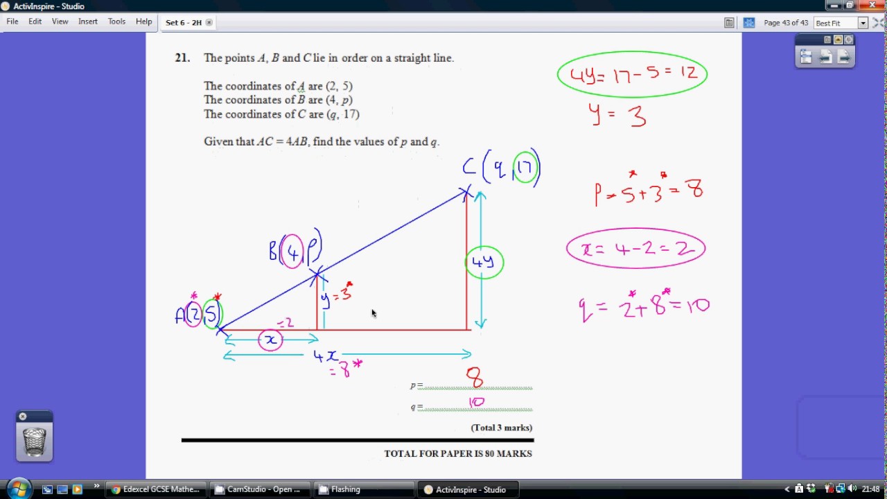 Edexcel GCSE Mathematics 9 1 Practice Tests Set 6 2H Q21 YouTube edexcel-gcse-mathematics-9-1-practice-tests-set-6-2h-q21-youtube