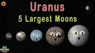 Uranus' 5 Largest Moons | Space Explained by KLT