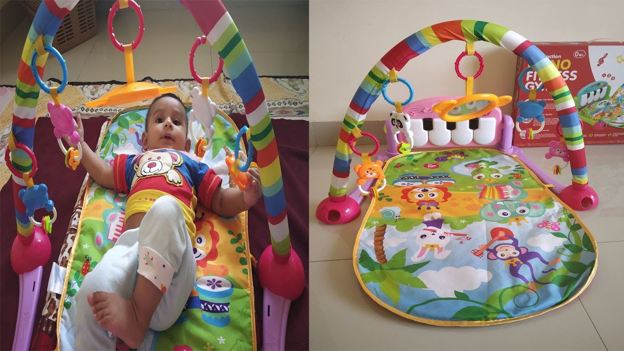 Luvlap Baby Piano Themed Playgym Full 