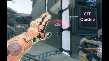 SQUEEZING IN A CTF game... halo 4 doubles mcc ctf 2v2 slayer ace