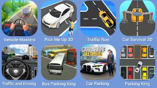 Vehicle Masters, Pick Me Up 3D, Traffic Run, Car Survival 3D, Traffic and Driving, Bus Parking King screenshot 5