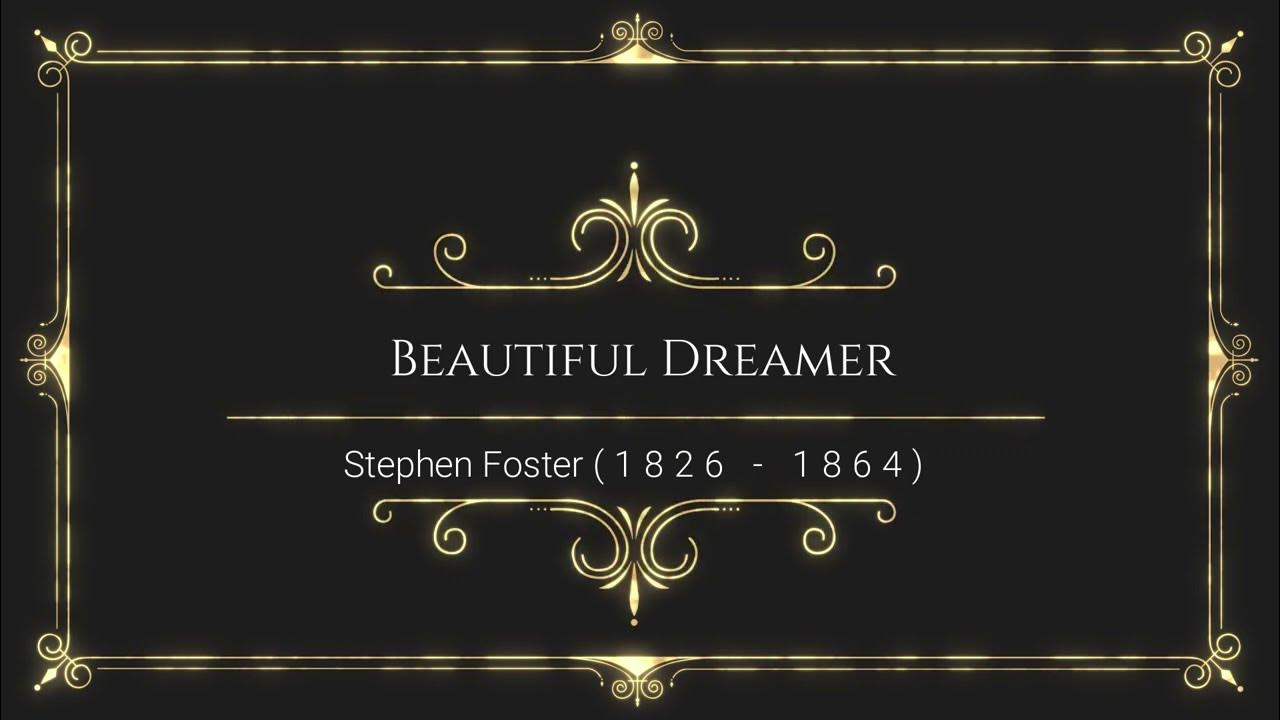 Beautiful Dreamer Stephen Foster Fingerpicking Classics Notation
