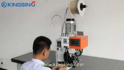 Semi-automatic Wire Stripping & Crimping Machine
