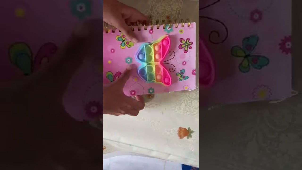 Pop it diAry and unicorn box unboxing🫶🏻🫶🏻