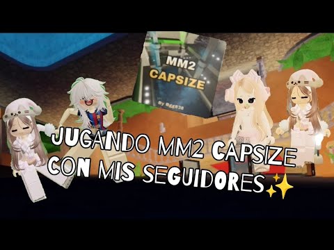 Playing MM2 Capsize with my followers!! ✨😱
