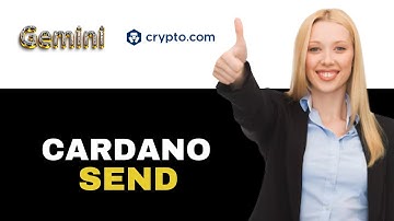 How To Send Cardano From Crypto.com To Gemini 2025