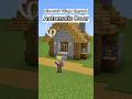 Minecraft Village Upgrade: Automatic Door. #minecraft #shorts
