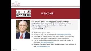 SERC Talks: How to Query, Qualify and Quantify the Qualities Quagmire?