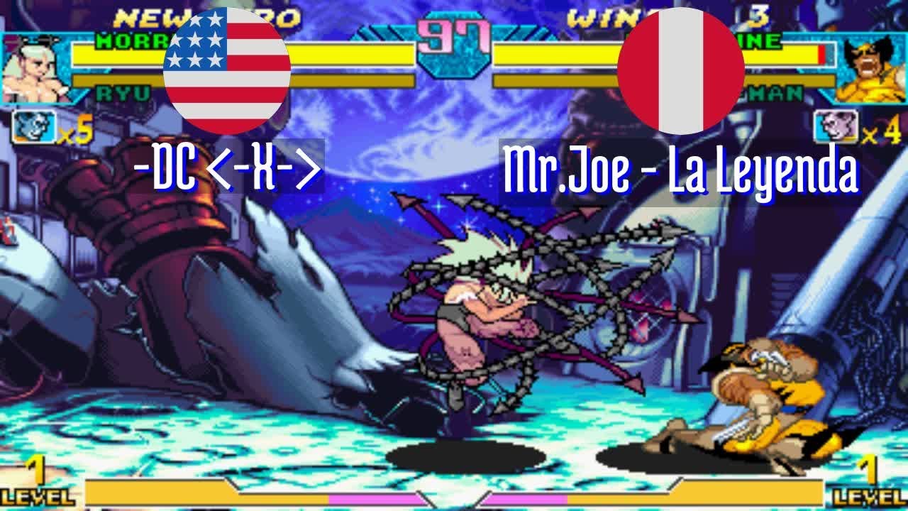 @mvsc: -DC -X- (US) vs Mr.Joe - La Leyenda (PE) [Marvel vs Capcom ...
