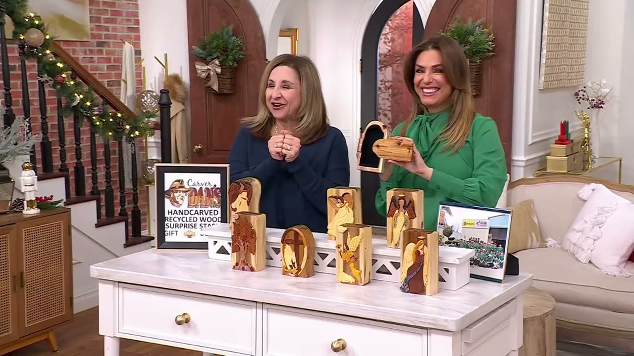 Carver Dan's Inspirational Handcrafted Puzzle Boxes on QVC