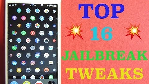 iOS 9.3.3 TOP 16 Jailbreak Tweaks