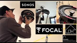 Multiroom en homecinema met Focal, Sonos, Integra , plaatsing met D’hooge Solutions - Fase 1