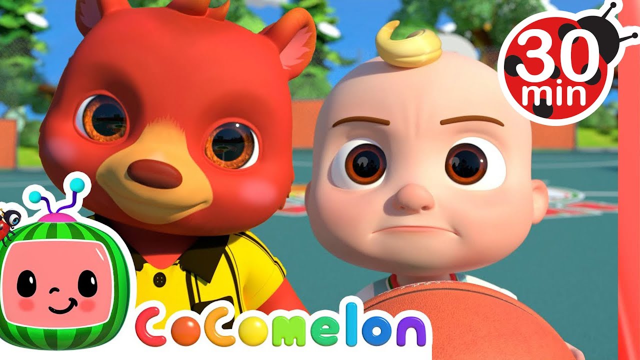 ⁣Basketball Song - CoComelon | Kids Cartoons & Nursery Rhymes | Moonbug Kids