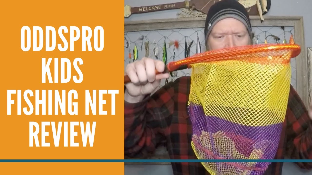 ODDSPRO Kids Fishing Net with Telescopic Pole Handle Aluminum and Nylon Landing  Net Review 