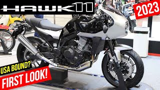 First Look: 2023 Honda Hawk 11 Cafe Racer Motorcycle Announcement Review! | USA Release Date Soon?