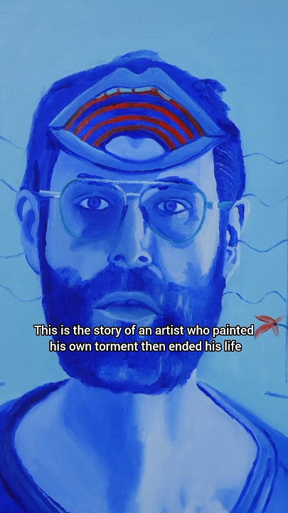 His art wasn’t made to be beautiful it was made to survive but he couldn’t #schizophrenia #painting