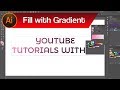 How to Apply Gradient to Text in Adobe Illustrator – Gradient Fill | Illustrator Guide for Beginners