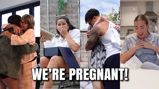 Telling our family \& friends we're pregnant!!!