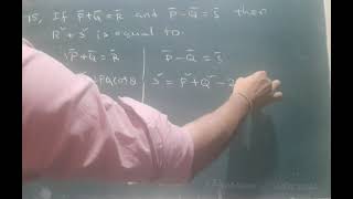 if vector P + vector Q = vector R and vector P - vector Q = vector S then R² + S² is equal to