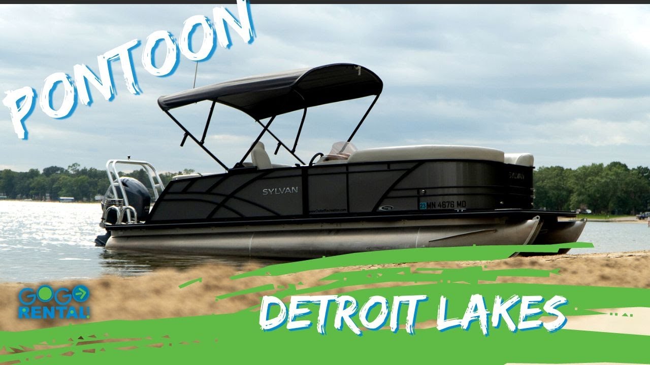 Detroit Lakes | What to do with your pontoon rental - YouTube