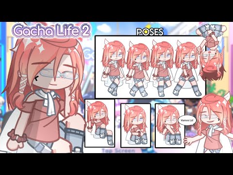 Liberando Poses Novas do Gacha Life 2 | Como importar as Poses