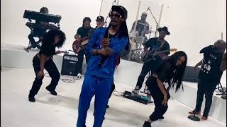4-IZE is Cousin Snoop - "Drop It Like It's Hot" (band rehearsal)