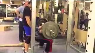 365 x8 squats