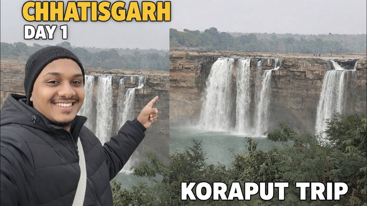 Day-01 of Koraput exploring waterfalls of chhatishgarh
