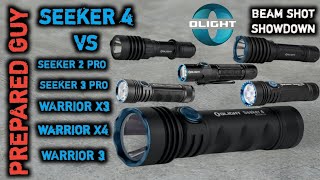 OLIGHT SEEKER 4 (BEAM SHOT SHOW DOWN)