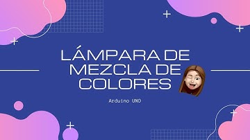 Lámpara de colores en arduino
