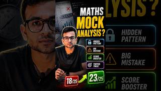 Why Your Maths Mock Score Is Not Improving?