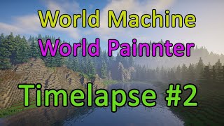 World Machine & World Painter timelapse #2 | Minecraft