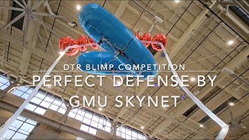 Highlights of GMU Braitenberg Blimps with a giant skynet at DTR competition in Nov 2023