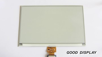 7.5 inch big e ink screen module black and white from Good Display