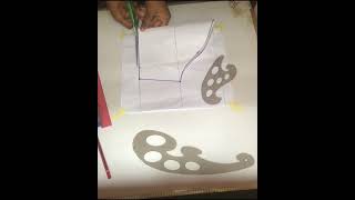 Drafting a Basic Short Sleeve Pattern part2....Beginners friendly Tutorial